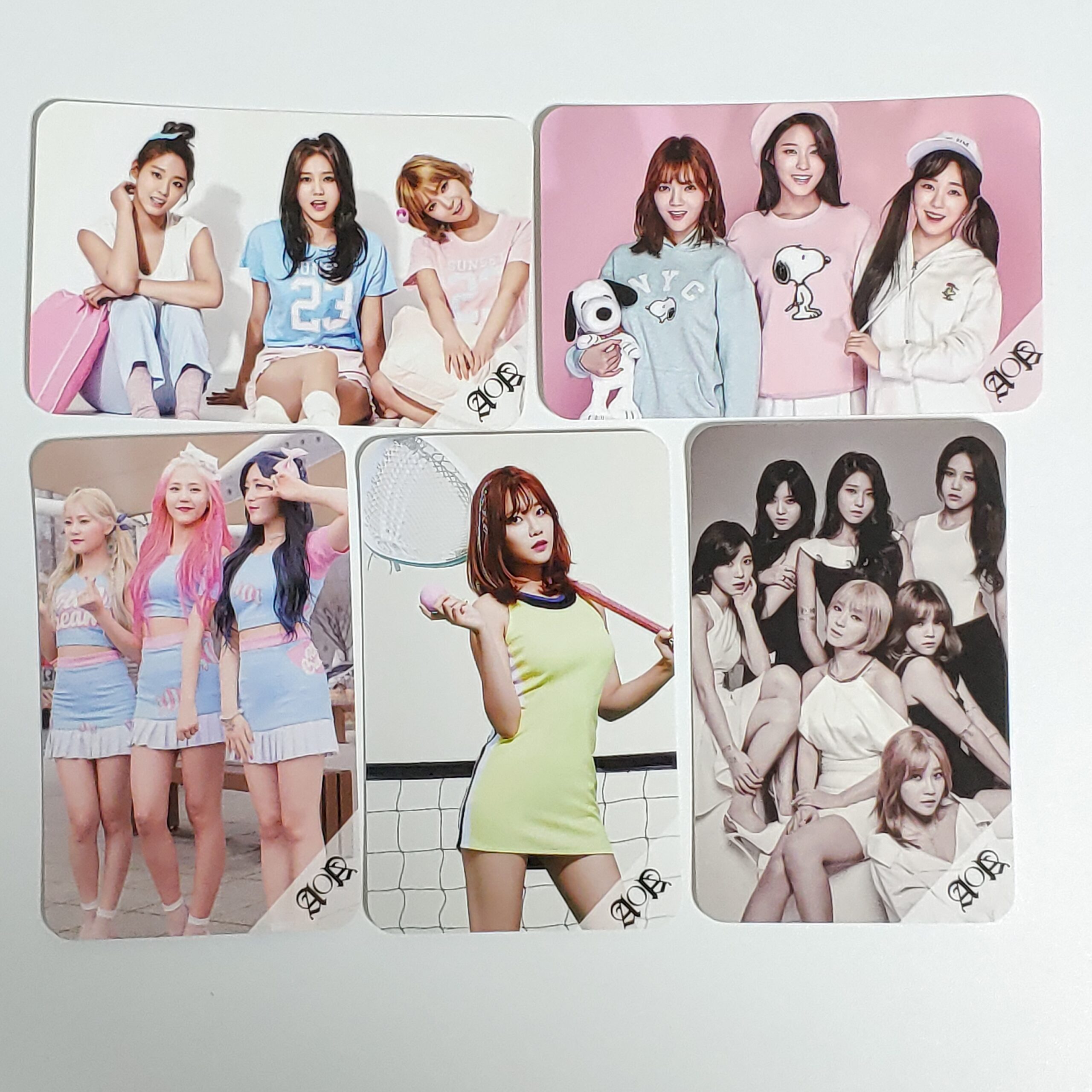 AOA Photo Message Card Kpop Goods 2 ACTSKorea